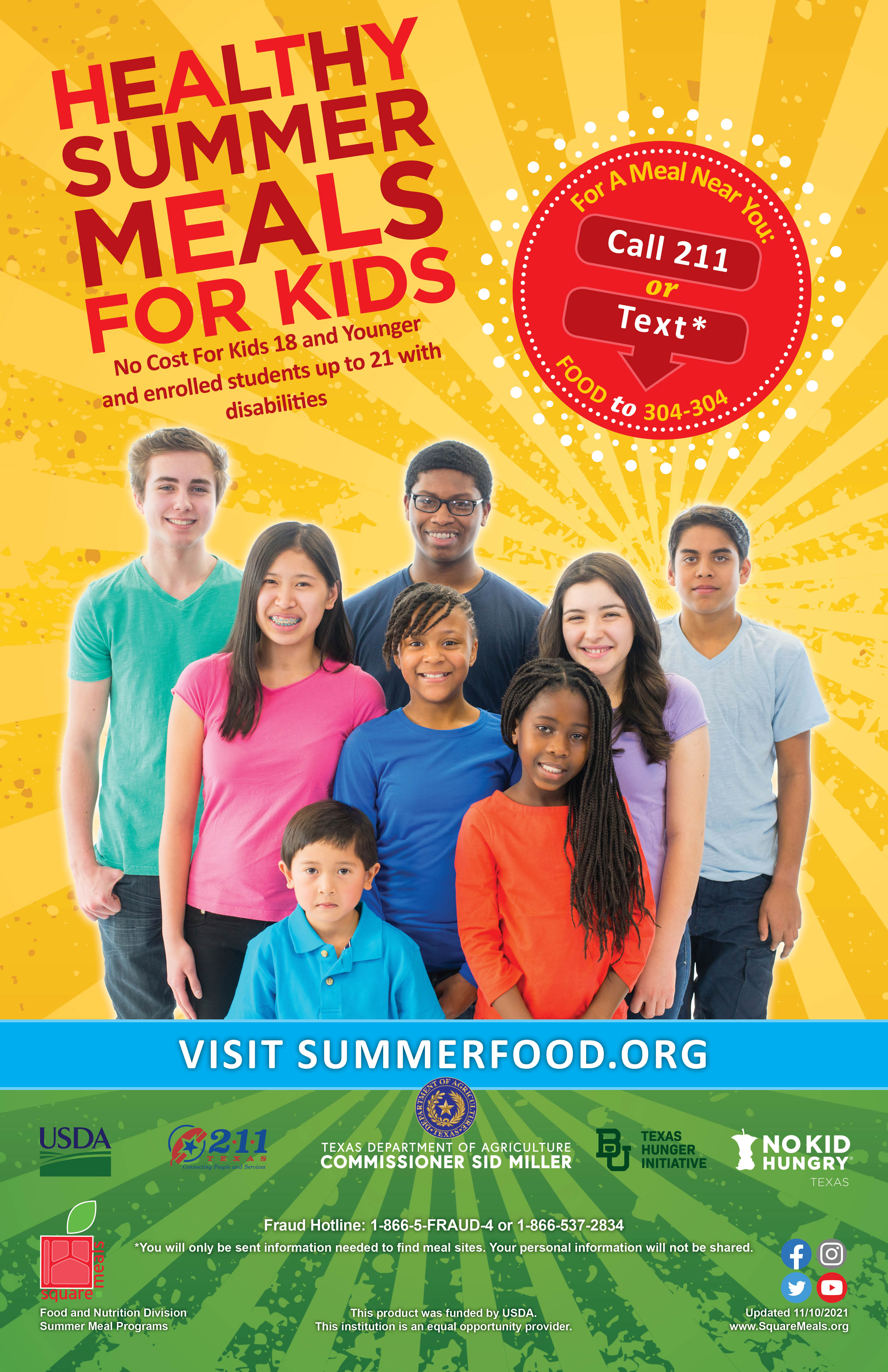Resources For Summer Meal Programs